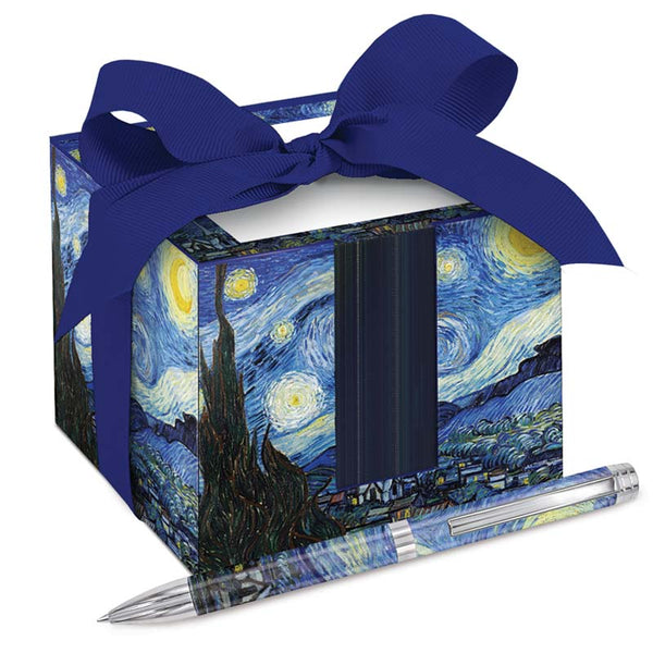 Art Inspired Decorative Note Cube Memo Pads