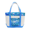 Shoulder Strap Canvas Large Boat Tote - Monet "Nymphéas"