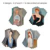 Barnes/Modigliani - Boxed Blank Note Cards – Set of 16 in a Keepsake Gift Box