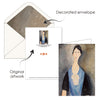 Barnes/Modigliani - Boxed Blank Note Cards – Set of 16 in a Keepsake Gift Box