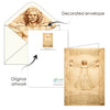 da Vinci Favorites - Boxed Blank Note Cards – Set of 16 in a Keepsake Gift Box