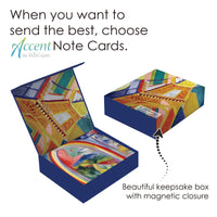 Delaunay Paris - Boxed Blank Note Cards – Set of 16 in a Keepsake Gift Box