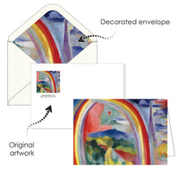 Delaunay Paris - Boxed Blank Note Cards – Set of 16 in a Keepsake Gift Box