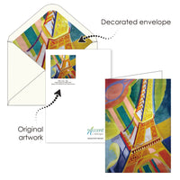 Delaunay Paris - Boxed Blank Note Cards – Set of 16 in a Keepsake Gift Box