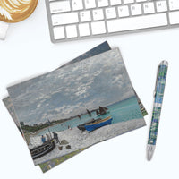 Monet Boats - Boxed Blank Note Cards – Set of 16 in a Keepsake Gift Box
