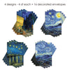 van Gogh At Night - Boxed Blank Note Cards – Set of 16 in a Keepsake Gift Box