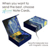 van Gogh At Night - Boxed Blank Note Cards – Set of 16 in a Keepsake Gift Box