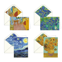 van Gogh Favorites - Boxed Blank Note Cards – Set of 16 in a Keepsake Gift Box