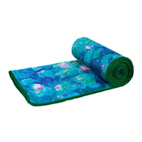 Monet Nympheas Oversized Beach Towel - Microfiber, Quick-Dry