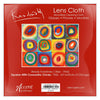 Kandinsky Circles Microfiber Lens Cleaning Cloth – Soft, Non-Abrasive, Art-Inspired
