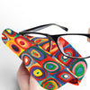 Kandinsky Circles Microfiber Lens Cleaning Cloth – Soft, Non-Abrasive, Art-Inspired