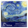 van Gogh Starry Night Microfiber Lens Cleaning Cloth – Soft, Non-Abrasive, Art-Inspired