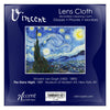 van Gogh Starry Night Microfiber Lens Cleaning Cloth – Soft, Non-Abrasive, Art-Inspired