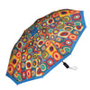Kandinsky Circles Travel Umbrella – Compact, One-Touch Open & Close