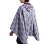 RainCaper William Morris Hyacinth & Plum Travel Cape
