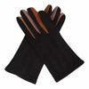 Black & Neutrals Womens Touch Screen Gloves - One Size Fits All