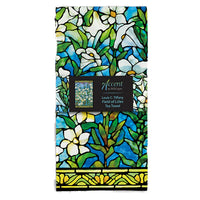 Tiffany Field of Lilies Cotton Tea Towel – Flat Weave, Absorbent