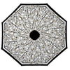 Tiffany Magnolia Reverse Inverted Umbrella – Hands-Free, Windproof Design