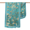 van Gogh Almond Blossom   Silk Blend Shawl – Lightweight Dressy Wrap for Women