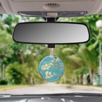 van Gogh Almond Blossom Porcelain Keepsake Ornament – Flat Ceramic, Gift-Ready