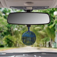 van Gogh Over the Rhone Porcelain Keepsake Ornament – Flat Ceramic, Gift-Ready