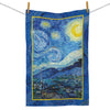 van Gogh Starry Night Cotton Tea Towel – Flat Weave, Absorbent