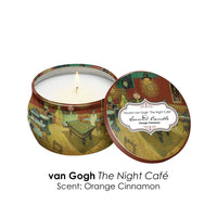 van Gogh Starry Night Scented Clean Soy Candles - Gift Boxed Set of 4 Scents