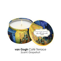 van Gogh Starry Night Scented Clean Soy Candles - Gift Boxed Set of 4 Scents