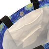 van Gogh Starry Night Canvas Magazine Tote – Slim Vertical Tote Bag