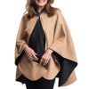WarmCaper - Warm Camel - Reversible to Black Rainproof Side