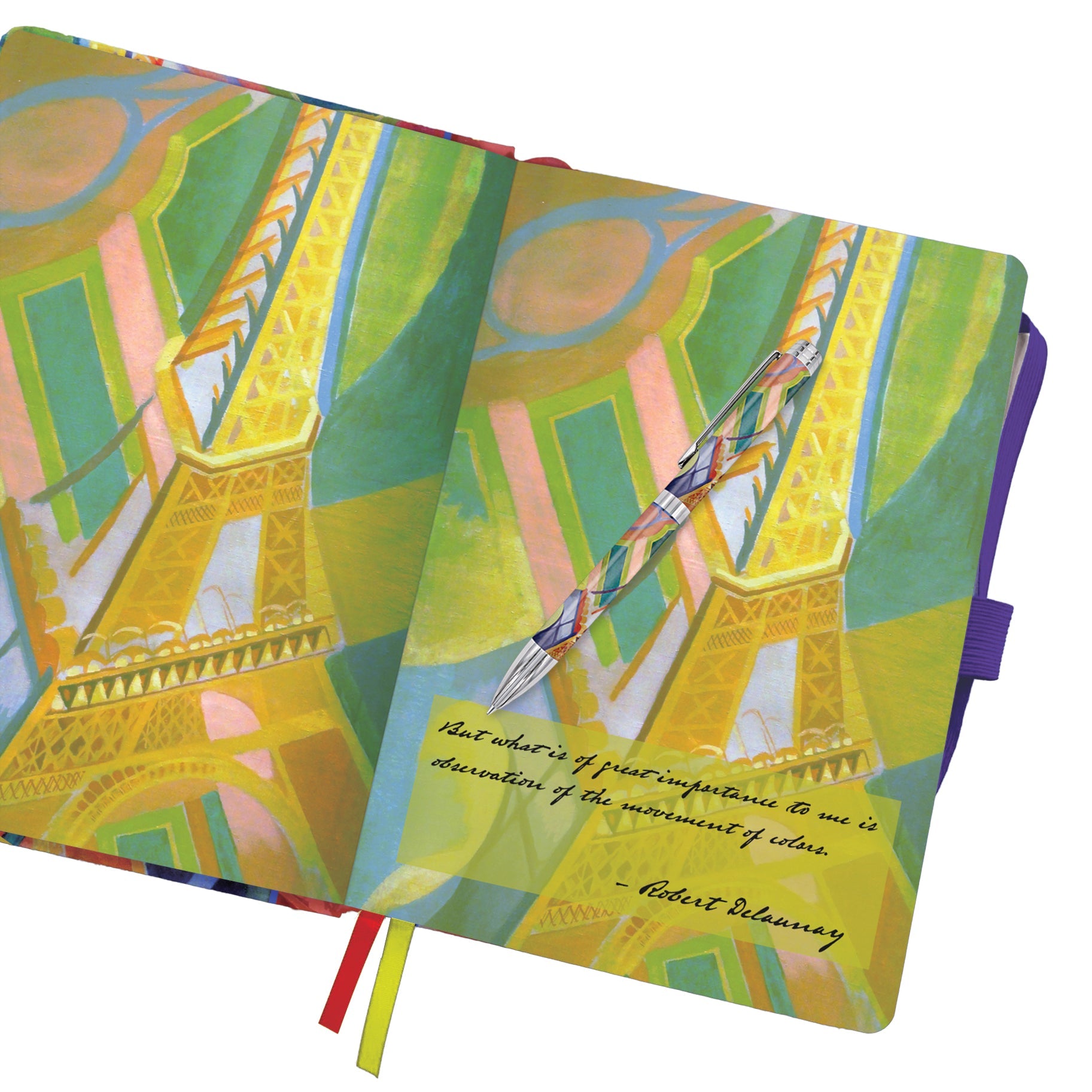 Delaunay Eiffel Tower Fine Art Ballpoint Pen - Gift Boxed