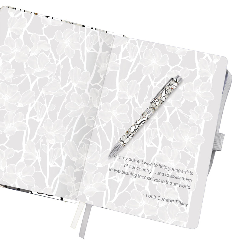 Tiffany Magnolia Fine Art Ballpoint Pen - Gift Boxed