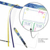 van Gogh Starry Night - Dot Grid Journal – Hardcover, Pockets, Ribbon Bookmarks