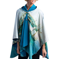 Fine Art RainCaper - Nicholson Newport Harbor Travel Cape