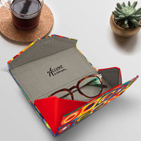 Kandinsky Circles Folding Glasses Case – Compact & Protective