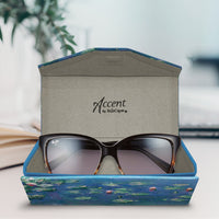 Monet Water Lilies Folding Glasses Case – Compact & Protective