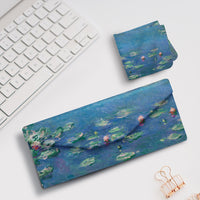 Monet Water Lilies Folding Glasses Case – Compact & Protective
