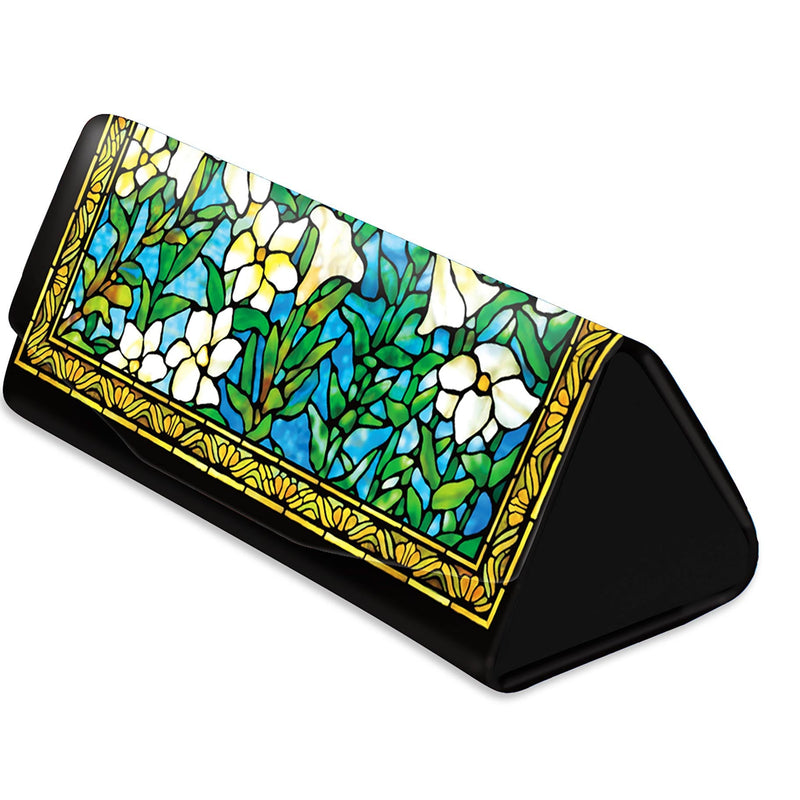 Tiffany Field of Lilies Folding Glasses Case – Compact & Protective
