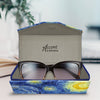 van Gogh Starry Night Folding Glasses Case – Compact & Protective