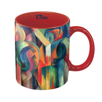 Franz Marc Stables Fine Art Mug – 11 oz Porcelain Coffee Cup