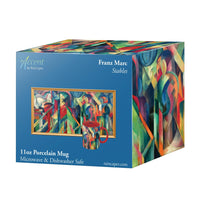 Franz Marc Stables Fine Art Mug – 11 oz Porcelain Coffee Cup