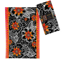 Laurel Burch Orange Blossoms Cotton Tea Towel – Flat Weave, Absorbent