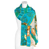 Laurel Burch Sky Mares  Silk Blend Shawl – Lightweight Dressy Wrap for Women