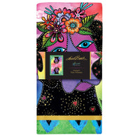 Laurel Burch Violet Cotton Tea Towel – Flat Weave, Absorbent