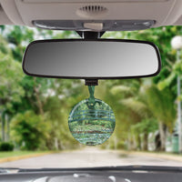 Monet Japanese Footbridge Porcelain Keepsake Ornament – Flat Ceramic, Gift-Ready