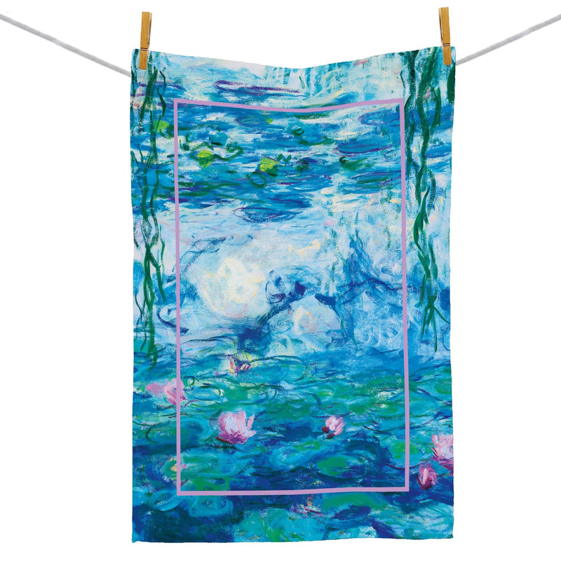 Monet "Nympheas" Kitchen Tea Towel