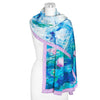 Fine Art Silk Blend Shawl Monet Nympheas