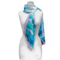 Sheer Scarf - Monet Nympheas
