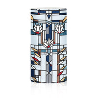 Frank Lloyd Wright Waterlilies 6"  LED Candle – Battery Operated, Flickering