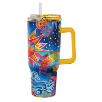 30 oz Tumbler - Laurel Burch "Celestial Magic"